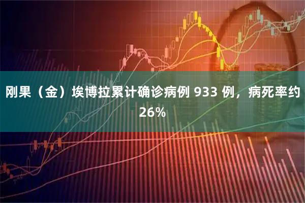 刚果（金）埃博拉累计确诊病例 933 例，病死率约26%